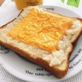 フジぽん's cooksnap of when they made 甘糀で♡チーズトースト.