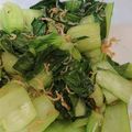 つばさじゅん's cooksnap of when they made チンゲン菜のおひたしカリカリしらす和え.