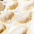 love_milk's cooksnap of when they made 餃子の包み方＊自己流（チェシャ猫型）.