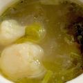 MULA's cooksnap of when they made カリフラワーと鶏肉の簡単スープ♪.