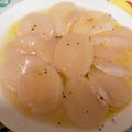 にゃにゃん16's cooksnap of when they made レモン香る、さっぱり帆立のカルパッチョ.
