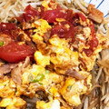 さちえム's cooksnap of when they made トマトと卵の炒め物.