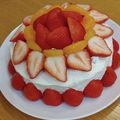 クックN8M8GI☆'s cooksnap of when they made 市販のスポンジで！簡単苺たっぷりケーキ.