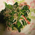 んりおか's cooksnap of when they made ほうれん草消費♪かにかまをのせるだけ！.