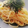 koorihime's cooksnap of when they made ボウルで簡単！明太子クリームパスタ.