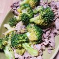 ariyuki97's cooksnap of when they made ブロッコリーと豚肉のからしマヨ炒め☆.