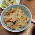 リクりく's cooksnap of when they made バター醤油香る♡ホタテのヒモ炊き込みご飯.