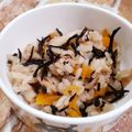しじみごはん's cooksnap of when they made 炊飯器で簡単☆五目ひじきごはん.