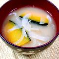 ふうはっちゃん's cooksnap of when they made 自然な甘み✿カボチャと玉ねぎの味噌汁.