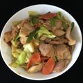 武士道56's cooksnap of when they made 味付け簡単☆豚ばら肉とキャベツの味噌炒め.