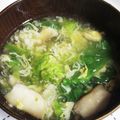 ゆずカフェ's cooksnap of when they made いつかあなたに♡菜の花のかきたま汁.