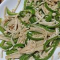 ナーちゃん's cooksnap of when they made ピーマンとえのきの胡麻和え.