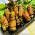 ＊＊もっさん＊＊'s cooksnap of when they made 簡単♪アスパラ豚バラ巻◎味ぽん照焼♪.
