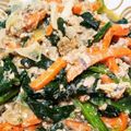 プクこ's cooksnap of when they made サバ缶で簡単！サバとキャベツの丼.