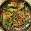 inLondon's cooksnap of when they made インゲンと舞茸の炒め煮.
