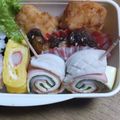 和☆2049's cooksnap of when they made ✿お弁当に♡ハムチーズのちくわ巻き✿.