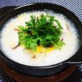 辰夫女子's cooksnap of when they made あったまる♪春菊の中華粥.