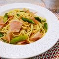 アイリッシュショコラ's cooksnap of when they made アスパラとハムのパスタ.