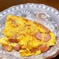 ma2kaboch's cooksnap of when they made シャウエッセンツリーのクリスマスオムレツ.