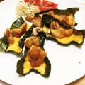 フジぽん's cooksnap of when they made おいし～ぃ♪　鶏皮チーズ磯辺.