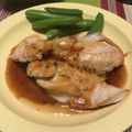 こっぷぽ～ん's cooksnap of when they made 鶏胸肉のソテー　ハニーマスタード.