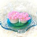 KotoLi☆'s cooksnap of when they made ❀赤かまぼこのお花❀《お弁当》.
