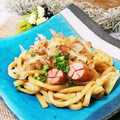 クックHG9V8Y☆'s cooksnap of when they made 簡単！お弁当用おたふくソースで焼きうどん.