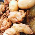 じゅじゅこ，'s cooksnap of when they made 手羽元と大根とゆで卵のポン酢煮.