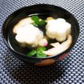辰夫女子's cooksnap of when they made 白はんぺんと三つ葉のお吸い物.