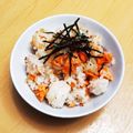 ★ぴよぴよ501★'s cooksnap of when they made シンプル☆鮭チャーハン.
