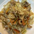 vampsLOVE's cooksnap of when they made バターで旨くなるなる♪焼きうどんソース味.