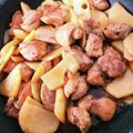 07a01204's cooksnap of when they made 鶏ももとじゃがいものピリ辛炒め.