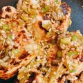 plum＊'s cooksnap of when they made おからパウダーで糖質オフ！鶏むね肉油淋鶏.