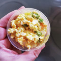 あきっちょ☆'s cooksnap of when they made 【混ぜるだけ】半熟卵と枝豆の簡単サラダ.