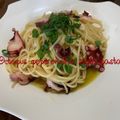 koiko亭's cooksnap of when they made タコのペペロンチーノ風パスタ.