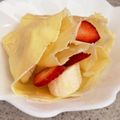 パンキーちゃん♬'s cooksnap of when they made 簡単もっちもち！なクレープ生地.