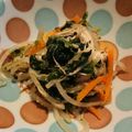 precious☆'s cooksnap of when they made 鶏ささみとほうれん草のごま和え.