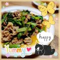 海理ママ's cooksnap of when they made 牛肉とほうれん草で簡単おかず.
