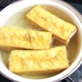 ﾅﾁｭりん♪'s cooksnap of when they made 調理の基本☆厚揚げの油抜きの方法.