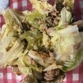 macacawa's cooksnap of when they made ツナとキャベツおぼろ昆布蒸し焼き.