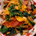 ほくほくと's cooksnap of when they made ほうれん草の玉子炒め.