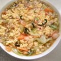 露天好き's cooksnap of when they made 青梗菜とベーコンの中華炒め♪.