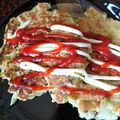 小麦粉【100g】's cooksnap of when they made 余りパン粉でお好み焼き.