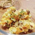 yan33's cooksnap of when they made かぼちゃとさつまいものサラダ.