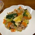 クックXTGH8V☆'s cooksnap of when they made ごはんがすすむ！豚こま白菜あんかけ.