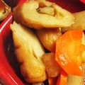 ゆゆっちゃ's cooksnap of when they made 大根とにんじんとごぼう天の煮物.