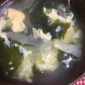 ちゃぎー's cooksnap of when they made 新玉ねぎとわかめ・卵のスープ.