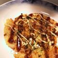 tiku1v's cooksnap of when they made 余ったごはんで納豆お好み焼き☆.
