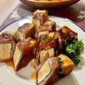 青空にうかぶくも's cooksnap of when they made 厚揚げ☆しそチーズの肉巻き.