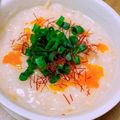 のんべぇヒロ's cooksnap of when they made 炊飯器で朝出来てるこってり中華粥.